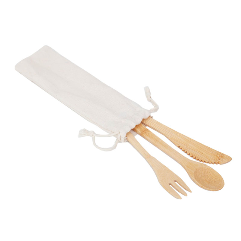 Set Cutlery Bamboo - Image 2